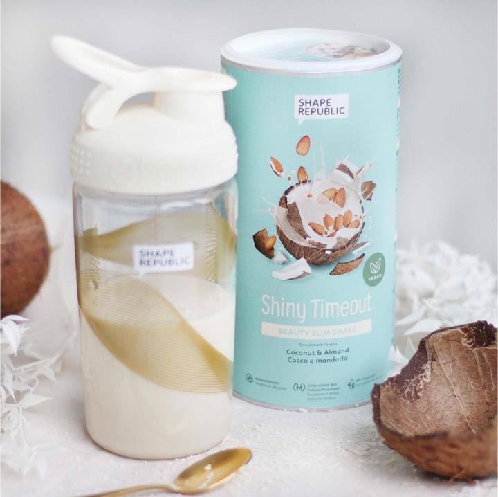 Image du produit Shape Republic Slim Shake végétalien noix de coco & amande 420 g (1 pièce(s), Poudre, 420 g)