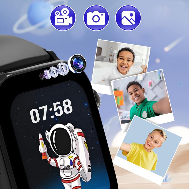 Actual product image Forever smartwatch GPS WiFi 4G Kids Look Me! 3 KW-520 black (4G)