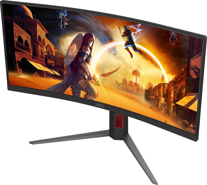Image du produit AOC 86,4cm (34") CU34G4Z 21:09 2xHDMI+2xDP+USB blackred (3440 x 1440 pixels, 34")