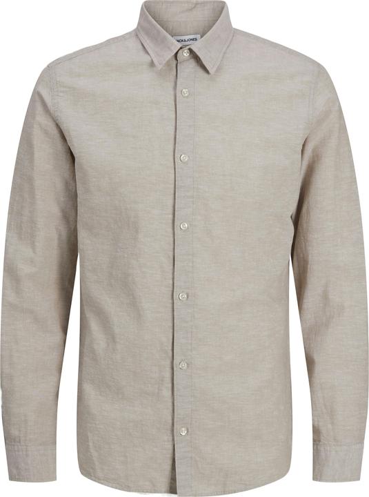 Jack & Jones Jjebreeze Linen Blend Shirt Ls Sn