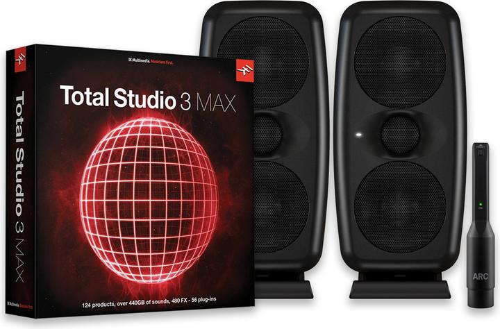 Actual product image IK Multimedia iLoud MTM (pair) + Total Studio 3 MAX Bundle