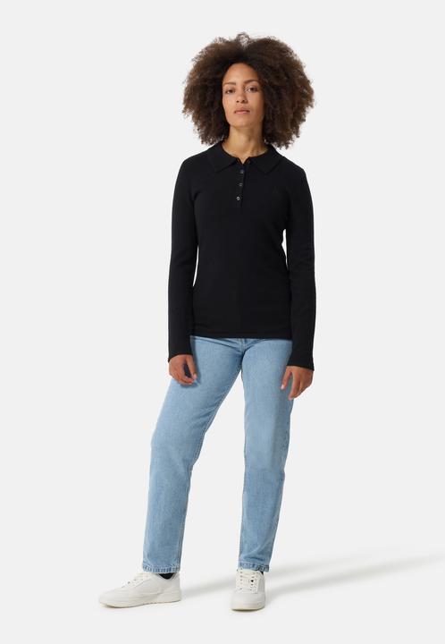 Image du produit Cash-Mere Kaschmir Poloshirt Langarm (L)