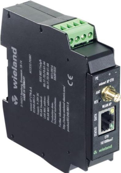 Actual product image Wieland Electric WIENET AP ETH-A-A Access Point - Access Point - WLAN (300 Mbit/s)