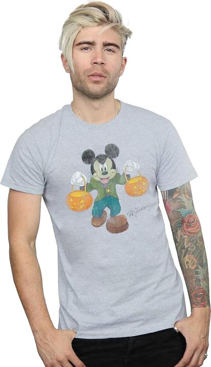 Actual product image Disney Mens Frankenstein Mickey Mouse T-Shirt (S)