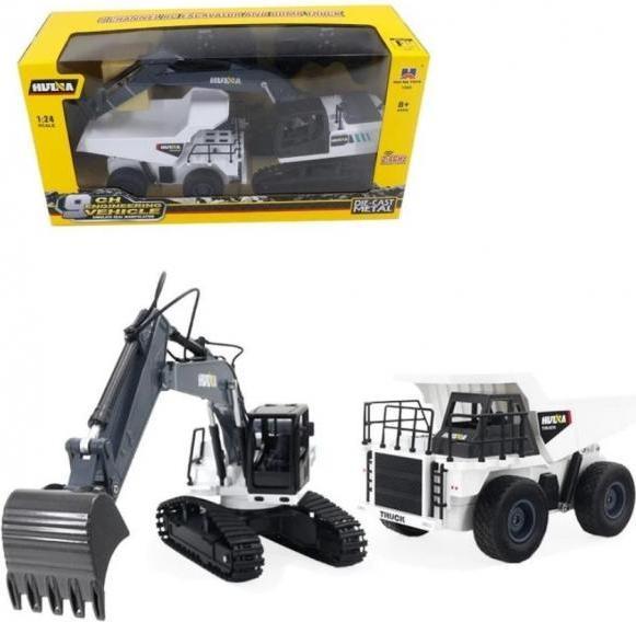 Produktbild S-idee Huina 1559 Bagger und Muldenkipper Set 1:24