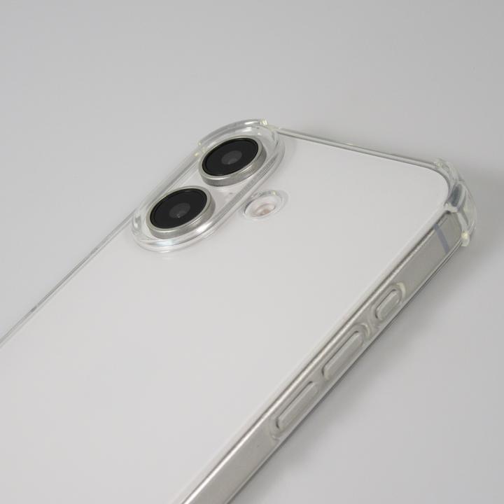 Actual product image PhoneLook Coque gel transparent avec lacet or (Apple iPhone 16)