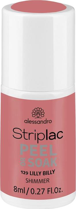 Produktbild Alessandro Striplac Peel or Soak Lilly Billy 8 ml (129, Abziehbarer Nagellack)