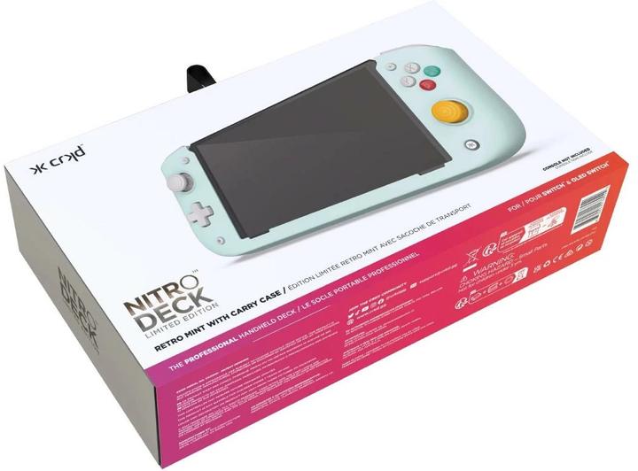 Immagine prodotto CRKD Nitro Deck Retro per Switch e OLED Switch in edizione limitata (Switch OLED, Switch)