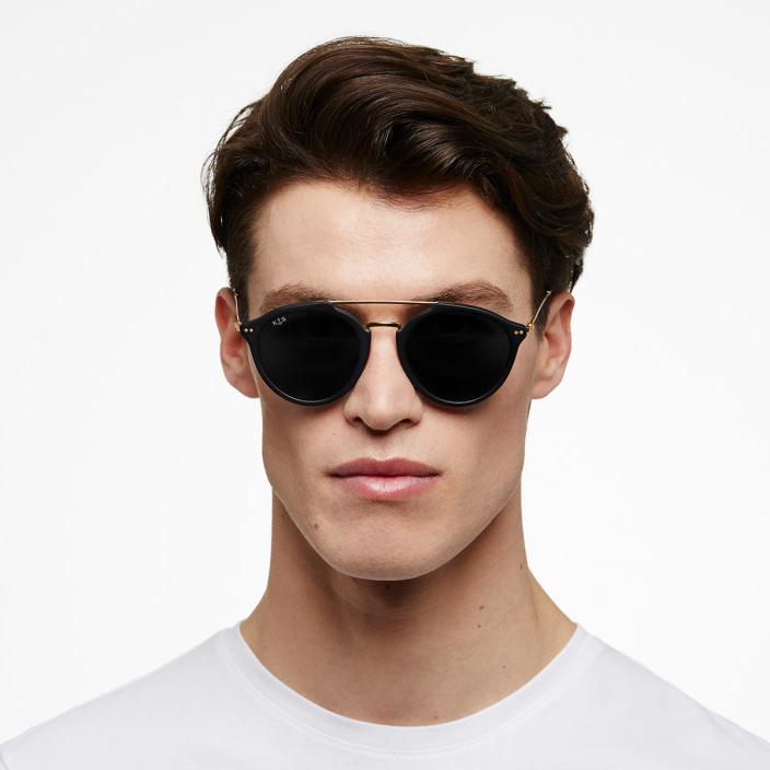Produktbild Kapten & Son Fitzroy Matt Tortoise Blue Mirrored Glass