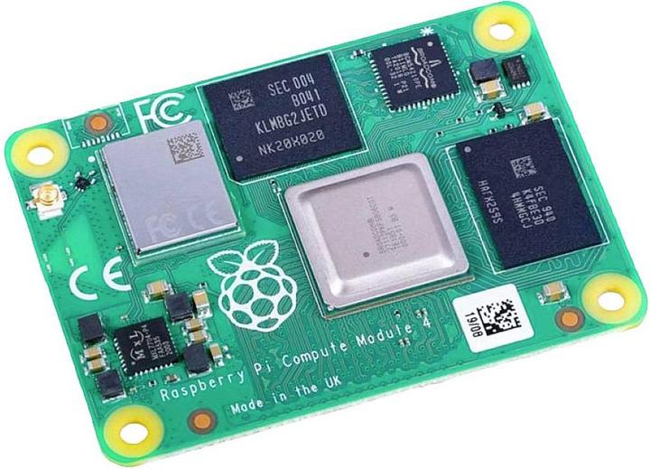Actual product image Raspberry Pi Compute module 4 / 2GB (WiFi = no)-(Stockage eMMC: 16GB)