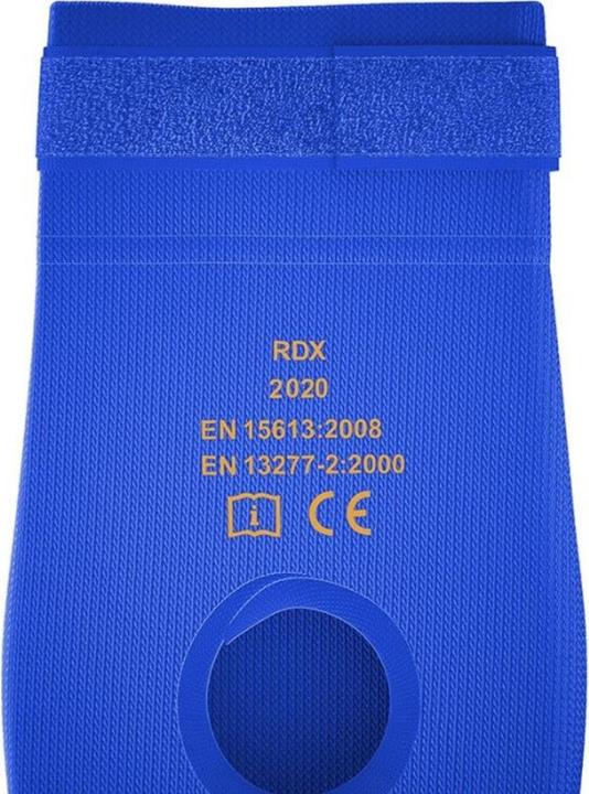 Actual product image Rdx Hosiery Elbow Foam Blue/Gold-M (M)