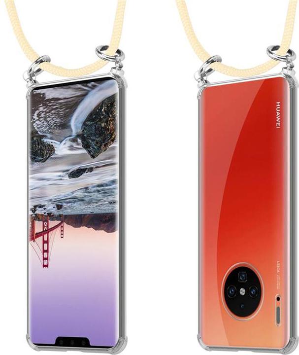Produktbild Cadorabo TPU Handy Kette SILBER Cover