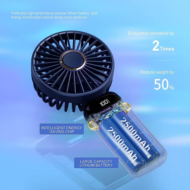 Image du produit Lumina Swiss Mini ventilateur manuel Strong-Wind