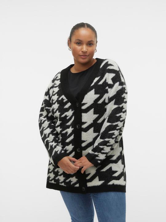 Produktbild Vero Moda VMCMIRA LS V-NECK LONG CARDIGAN CUR Strickjacke (M)