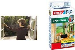 Actual product image tesa Insect screen COMFORT for windows, with Velcro tape, self-adhesive, without drilling (130 x 150 cm)