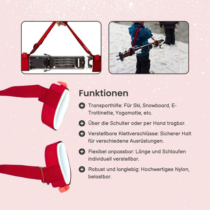 Immagine prodotto Hermex Tracolla per sci e snowboard (110 cm)