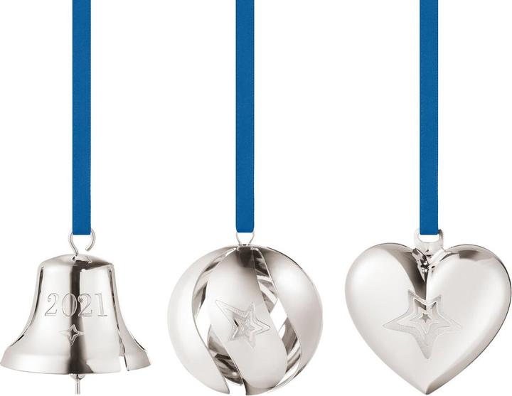 Actual product image Georg Jensen Christmas set Palladium