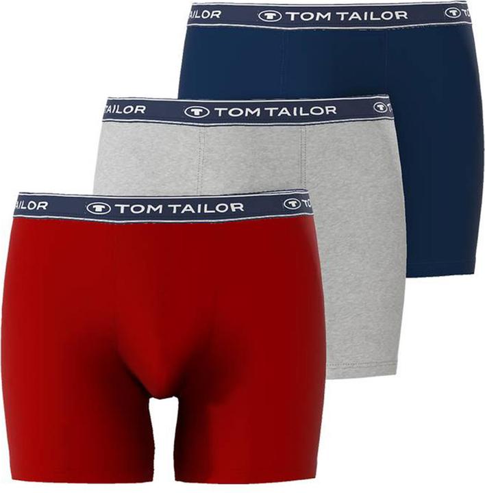 Rot, Navy, Grau