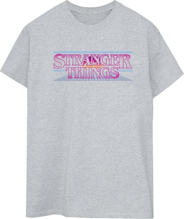 Image du produit Netflix - T-shirt STRANGER THINGS RETRO TITLE - Femme (XXL)