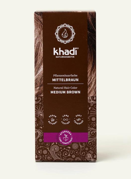 Actual product image Khadi Plant hair colour (Brown)