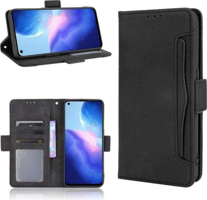 Image du produit Cover-Discount OPPO Find X3 Lite - Etui avec de nombreux emplacements pour cartes noires (Oppo Find X3 Lite)