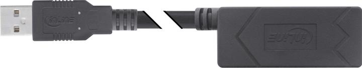Produktbild InLine USB 2.0 Aktiv-Verlängerung, USB-A Stecker/Buchse, 7,5m (7.50 m, USB 2.0)
