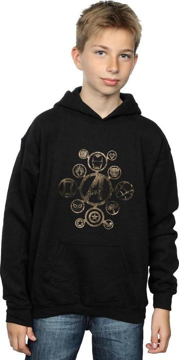 Image du produit - Sweat à capuche AVENGERS INFINITY WAR ICONS - Garçon (140, 146)