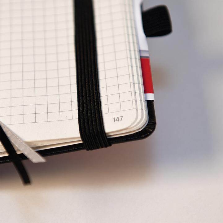Produktbild Notizbuch KOMPAGNON A4 liniert, schwarz Hardcover 192 Seiten (A4, Liniert, Harter Einband)
