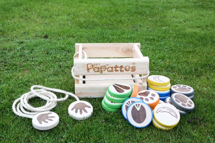 Image du produit Selecta Spielzeug Jeu d'extérieur en bois Les Papattes
