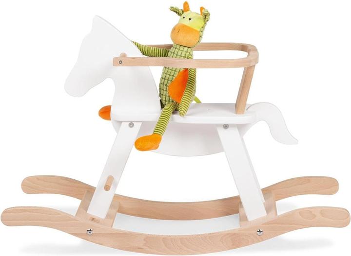 Produktbild Pinolino Schaukelpferd " mit Ring, weiss/natur