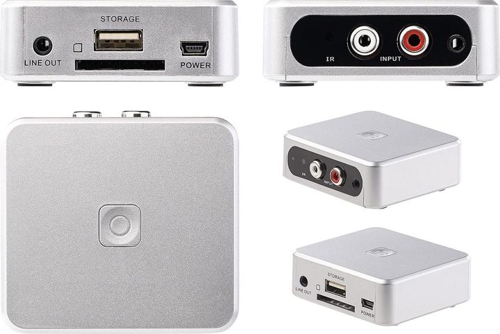 Actual product image Auvisio Autarkic audio digitizer incl. "Audio Restaurator Pro 10" software (32 GB)