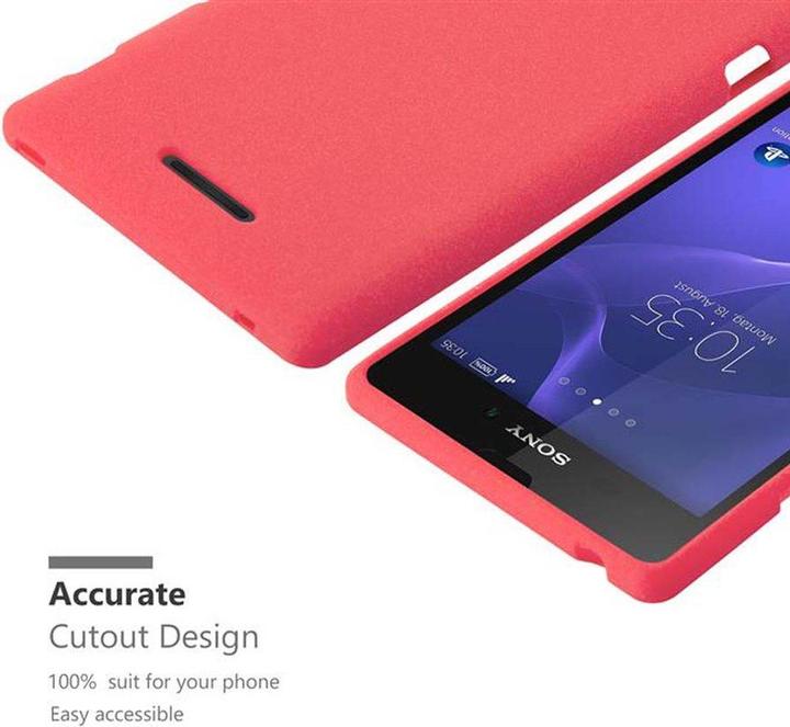 Actual product image Cadorabo TPU Frosted Cover (Sony Xperia T2 Ultra)