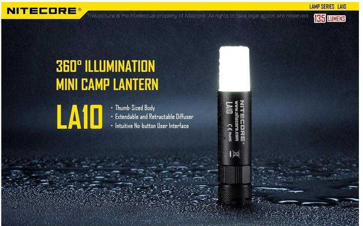 Actual product image Nitecore La10 Cri (7.85 cm, 75 lm)