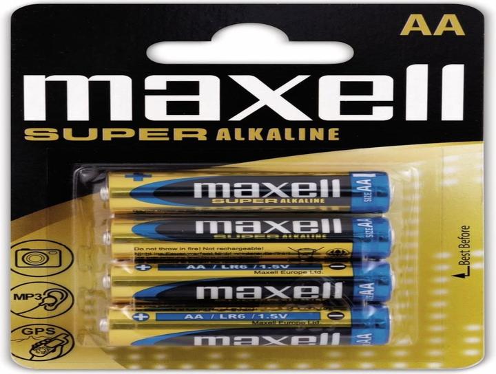 Immagine prodotto Maxell Super Alcalina (4 pz., AA)