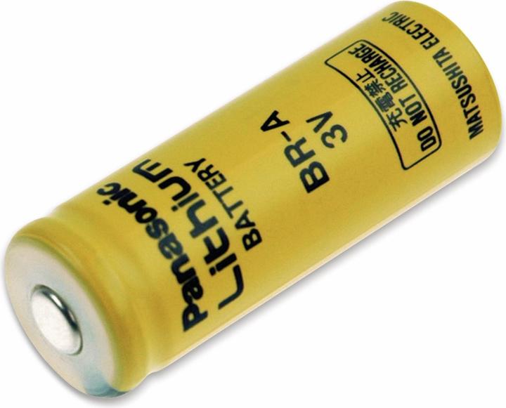 Actual product image Panasonic Lithium battery BR-A, 3 V-, 1800 mAh (1800 mAh)