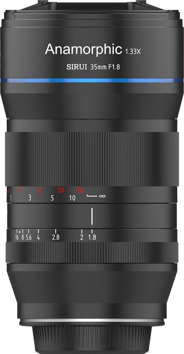 Actual product image Sirui 35mm F1.8 Anamorphic, MFT Mount (Micro Four Thirds, Micro Four Thirds)