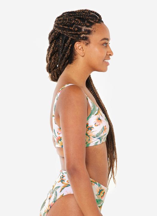 Image du produit Olaian Haut de maillot brassière surf Femme - Aurely belly blanc (44)