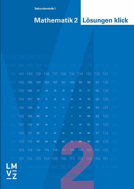 Produktbild Mathematik 2 klick / Lösungen klick (Deutsch, Autorenteam, 2022)