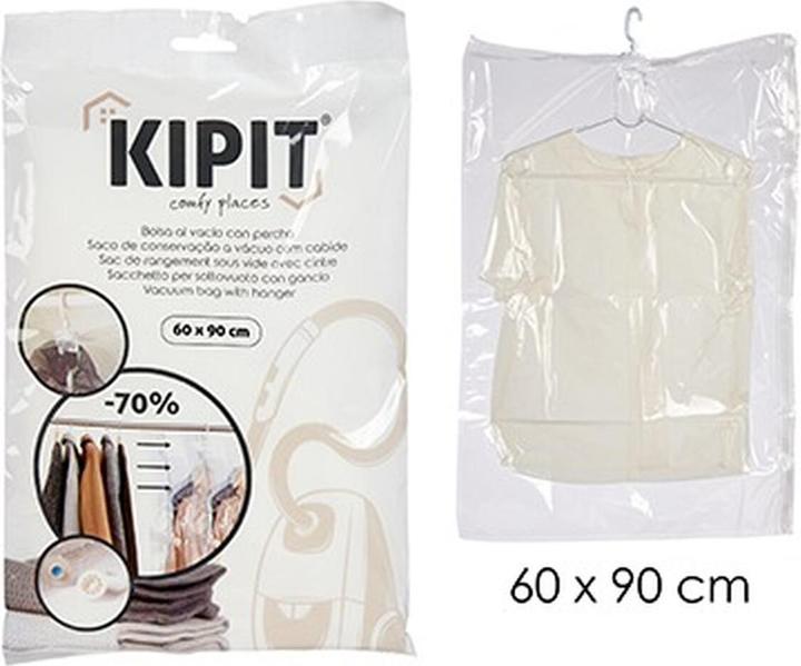 Actual product image Kipit Vakuumbeutel 58096 Durchsichtig Polyäthylen Kunststoff 60 x 90 cm (12 Stück) (12 x)