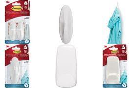 Actual product image Command Bathroom hooks