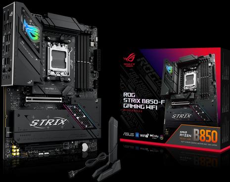 Actual product image ASUS ROG STRIX B850-F GAMING WIFI (AM5, AMD B850, ATX)