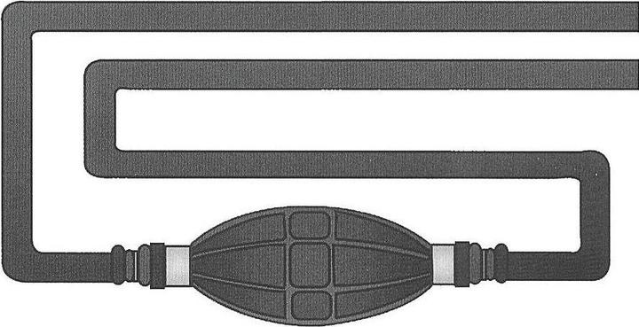 Actual product image Compass Petrol hose with pump ball
