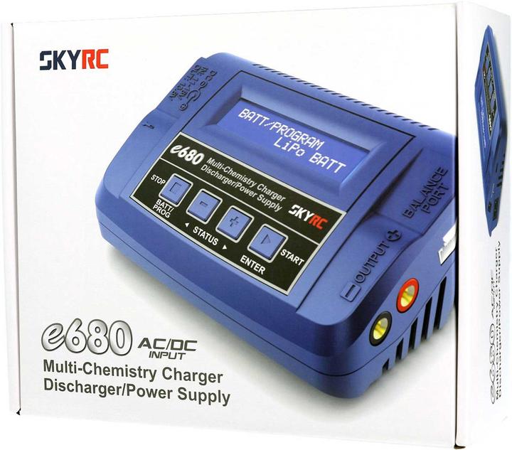 Produktbild SkyRC Ladegerät AC/DC e680 LiPo