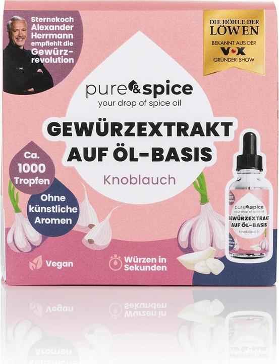 Produktbild Pure Spice Gewürzextrakt Knoblauch 30 ml (100 g)