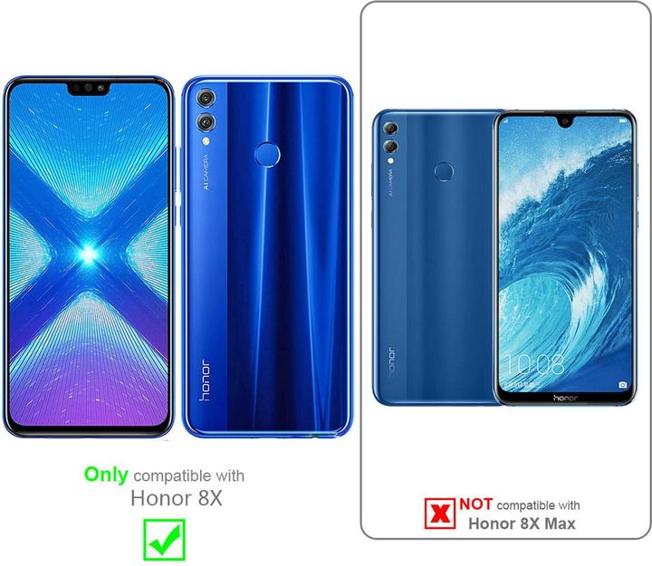 Actual product image Cadorabo Flower Book Cover (Honor 8X)