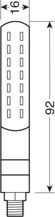Actual product image Lampa Direction indicator sequential and position/stop light - 12V