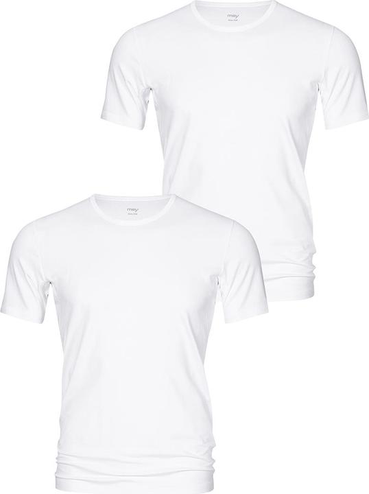 Actual product image Mey Pack of 2 Dry Cotton T-shirt with round neck (XXL)