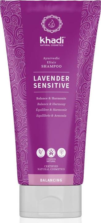 Khadi Elixir Shampoo Lavender Sensitiv 200 ml (200 ml, Flüssiges Shampoo)