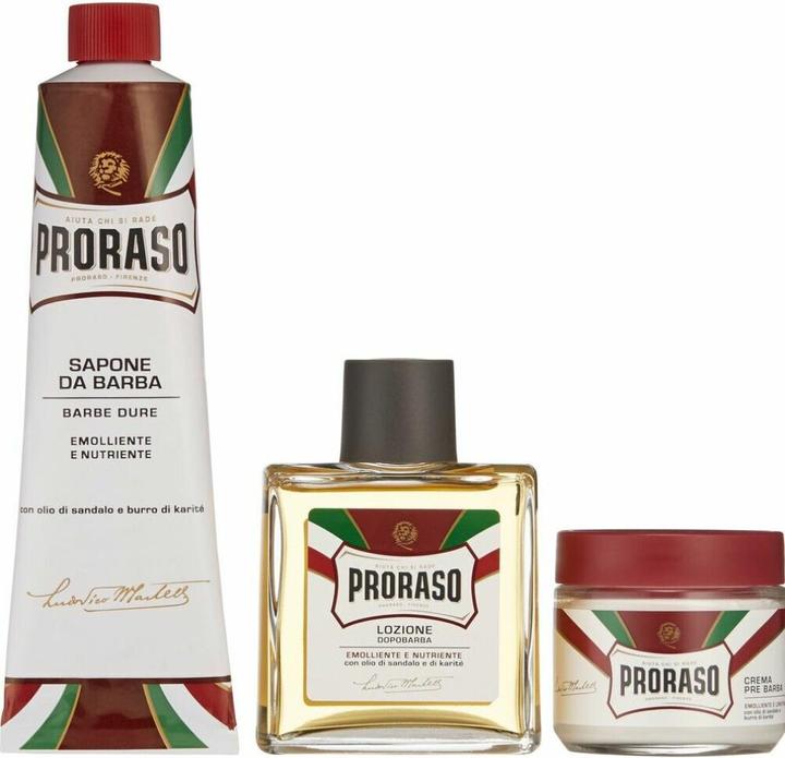 Image du produit Proraso ligne rouge (Set soin de la barbe)