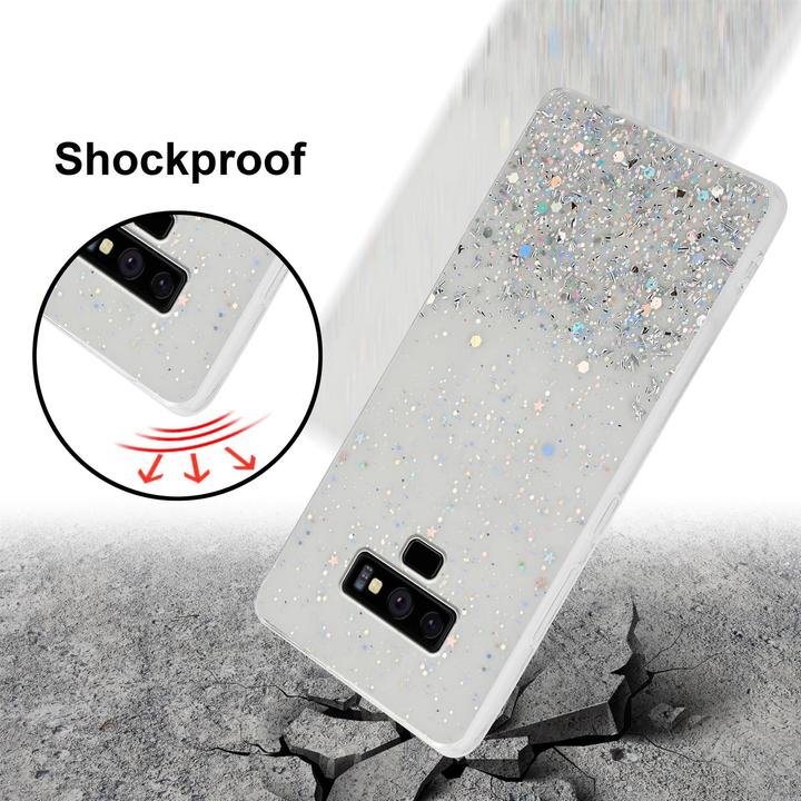 Image du produit Cadorabo Couverture TPU paillettes scintillantes (Samsung Galaxy Note 9)